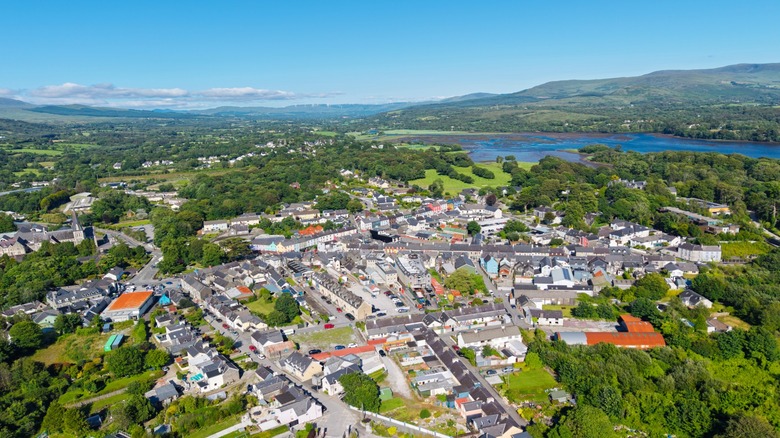 Kenmare town and bay, Ireland
