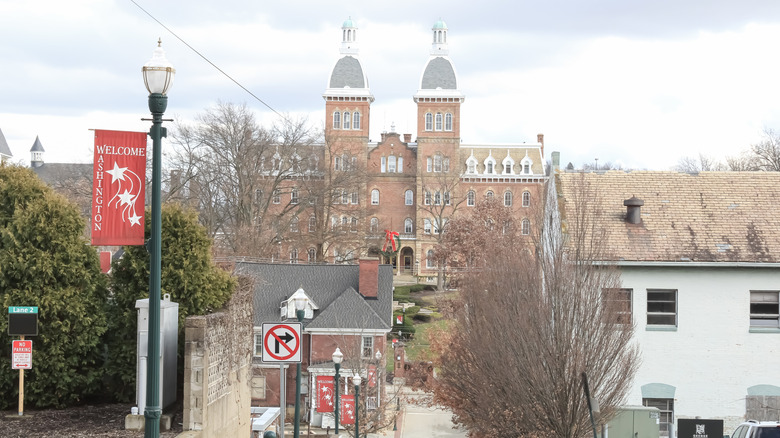 The Washington & Jefferson College campus in Washington, Pennsylvania, United States