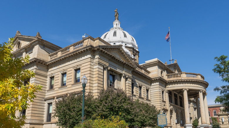 The Washington County Courthouse in Washington, PA