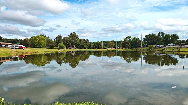 view from Larry G. Crites Memorial Park, Festus, Missouri