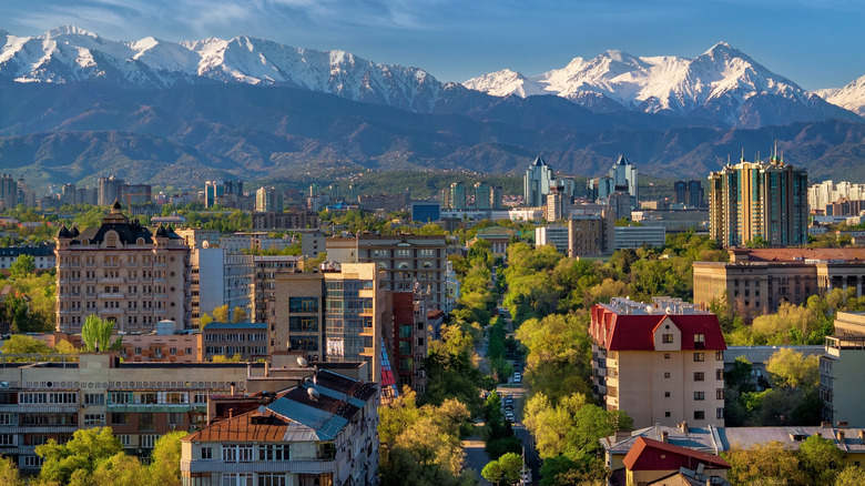 Views of Almaty, Kazakhstan