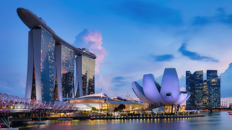 Marina Bay in Singapore