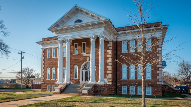 Historic Main Street Grammar School, now situated on the University of South Carolina campus in Union, SC