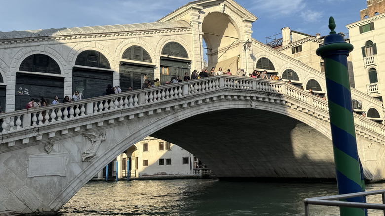 View of Rialto Bridge from a less crowded spot