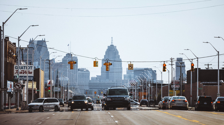 Gratiot Avenue in Detroit