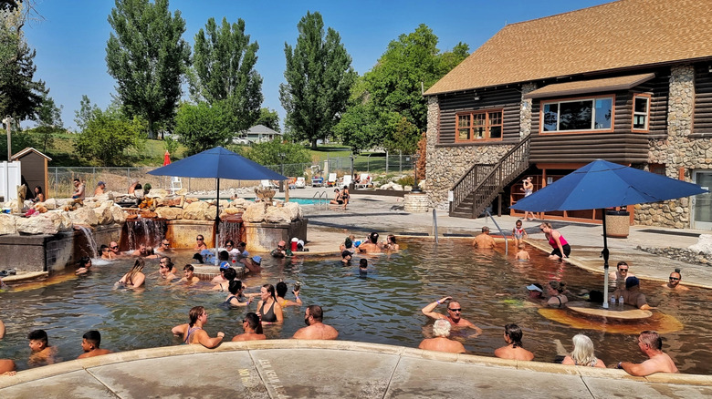 The Crystal Hot Springs resort in Utah