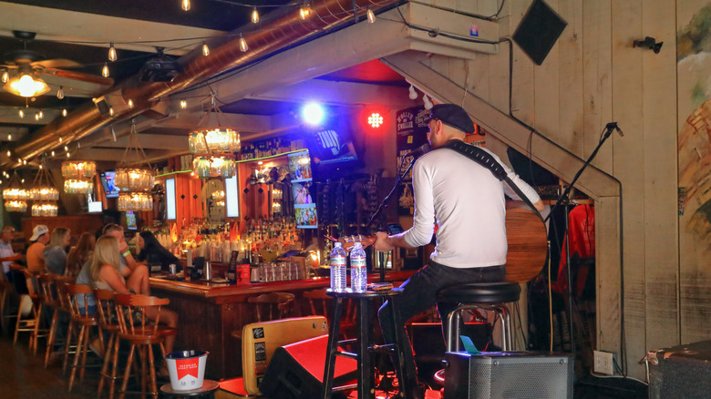 A bar in Nashville
