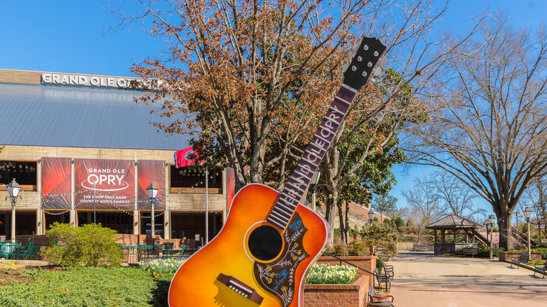 The famous Grand Ole Opry