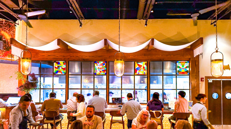 The popular Zahav restaurant in Society Hill