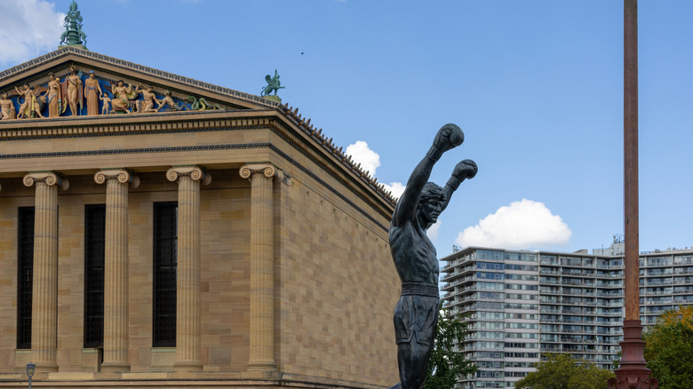 The Rocky Statue