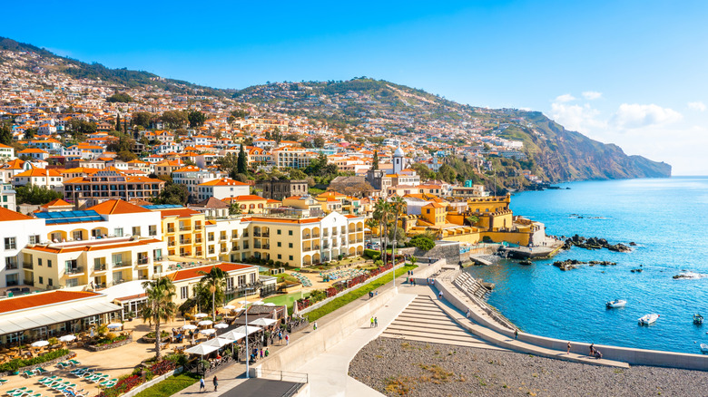 View of Funchal, the capital of Madeira, Portugal