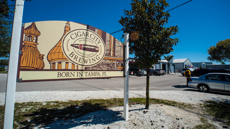 Cigar City Brewing sign