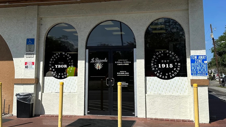Exterior of La Segunda Bakery in Tampa