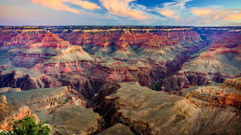 A beautiful view from the South Rim of the Grand Canyon