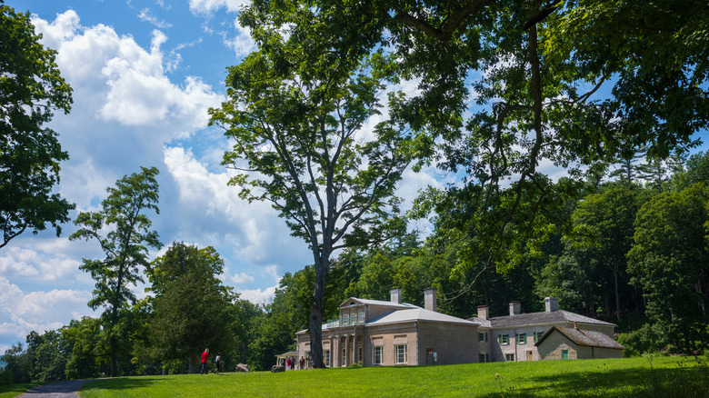 Hyde Hall house in Glimmerglass State Park