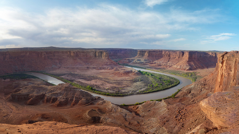 View of Green River near Canyonlands National Park
