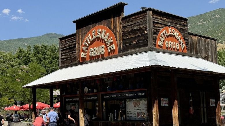 Restaurant inside Pioneer Village at Lagoon Amusement Park