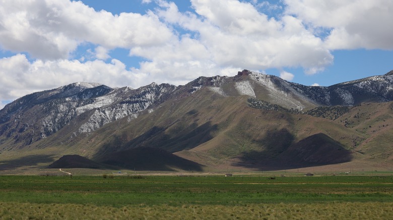 Picturesque mountains near Mount Pleasant