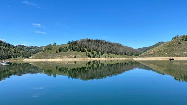 Electric Lake near Fairview Utah