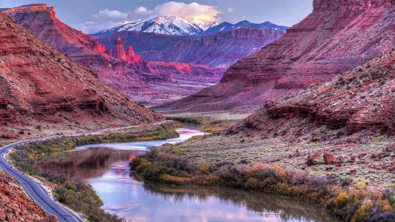 The Colorado River near Castle Valley, Utah