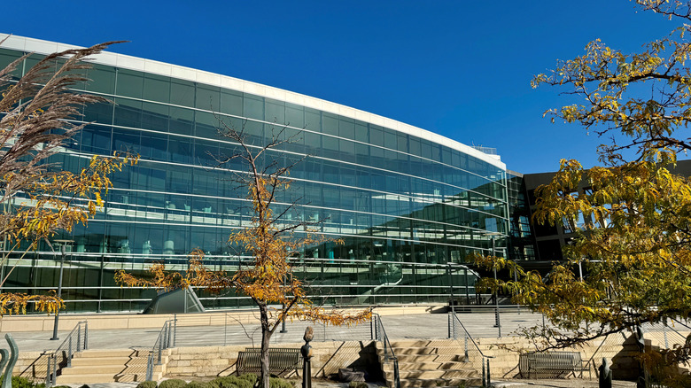 The exterior of Salt Lake City Public Library