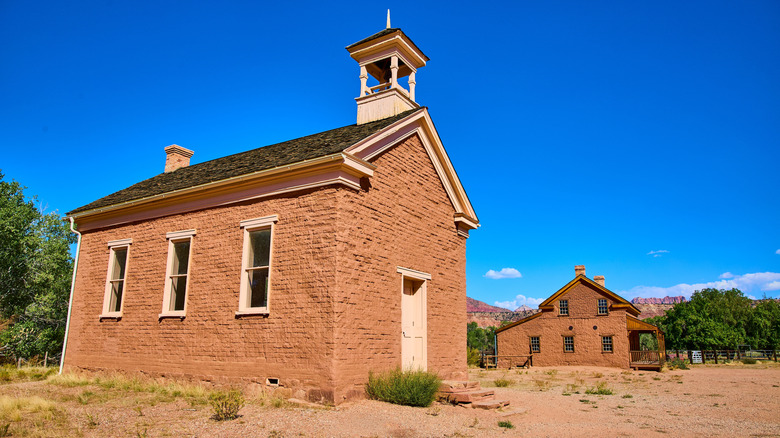 Schoolhouse in Grafton, Utah