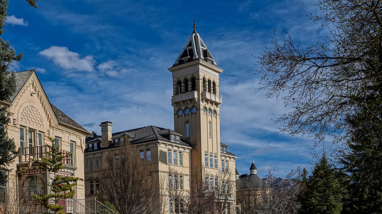 Utah State University campus in Logan, Utah