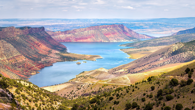 Sheep Creek Overlook in Manila, Utah