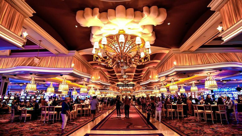 The casino floor of Wynn Las Vegas