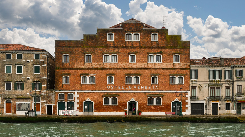 Facade of the Ostello Venezia, now Generator Venice hostel