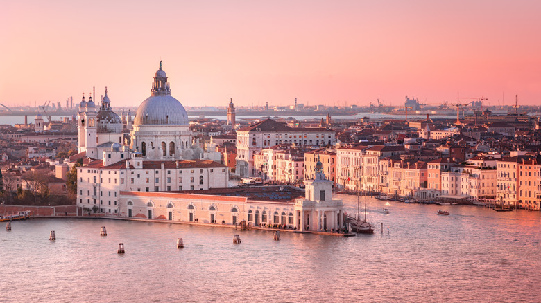 Aerial view of Venice, Italy