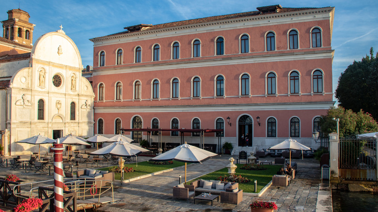 View of San Clemente Palace Kempinski Venice
