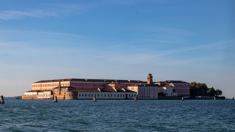 View of the San Clemente Palace Kempinski Venice island