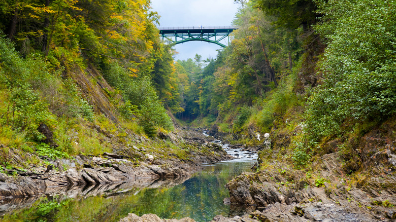 Quechee Gorge and Rt 4 bridge