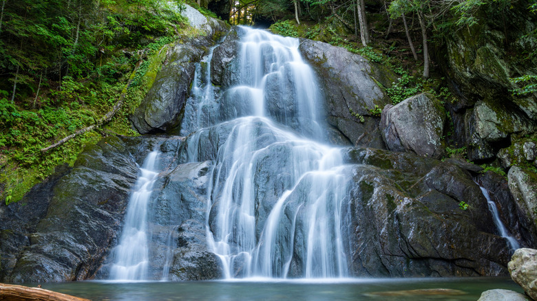 Moss Glen Falls in Stowe