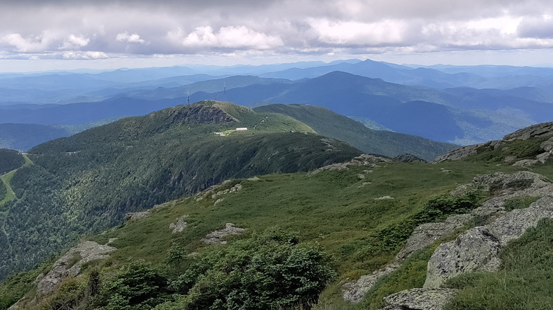 View atop Mount Mansfield