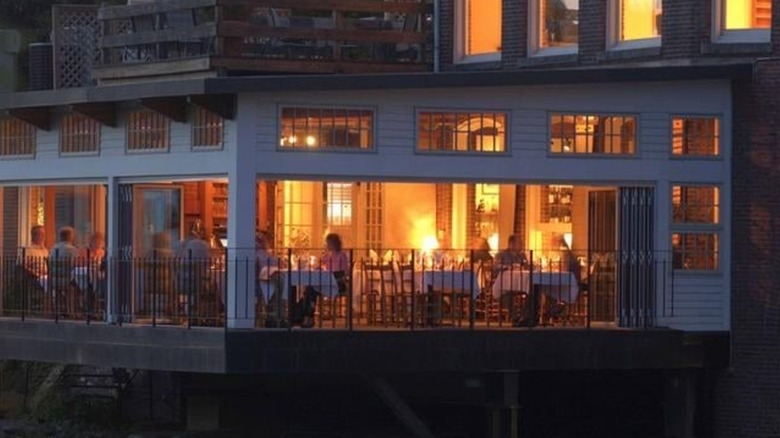 Simon Pearce Restaurant in Quechee, Vermont