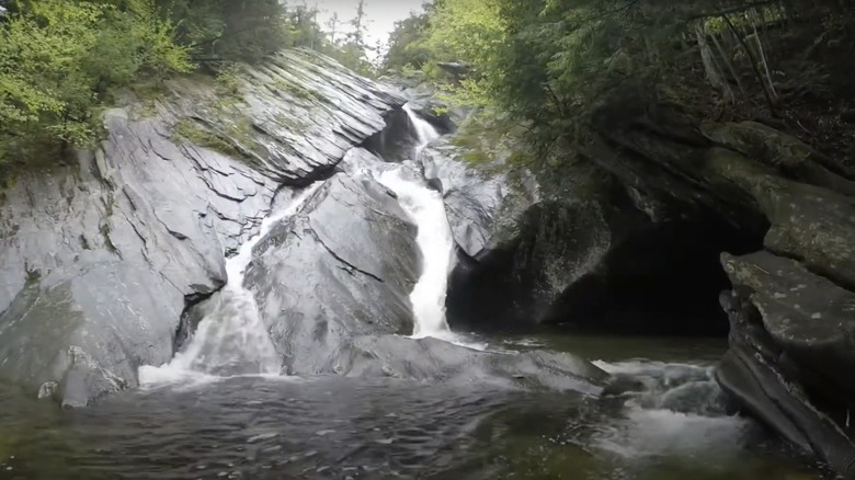Hamilton Falls in Jamaica State Park, Vermont