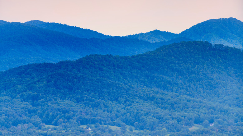 Blue Ridge Mountains near Crozet, Virginia