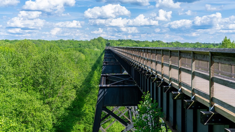 The High Bridge Trail State Park in Virginia
