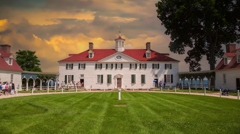 landscape of Mount Vernon estate