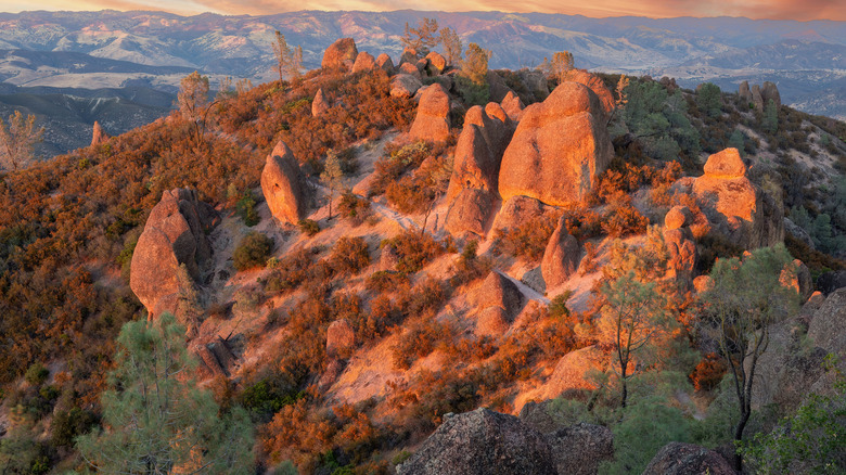 The High Peaks area of the Pinnacles National Park
