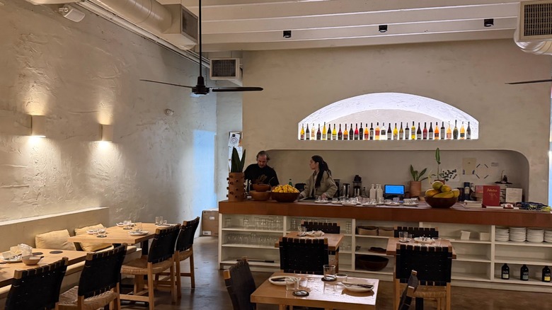 Interior of La Natural, Miami, Florida