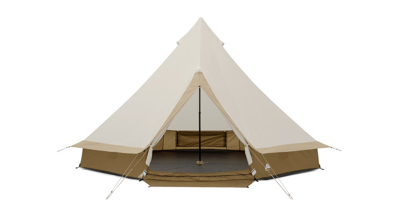 The Ozark Trail 15' x 15' 8-Person Bell Tent with String Lights