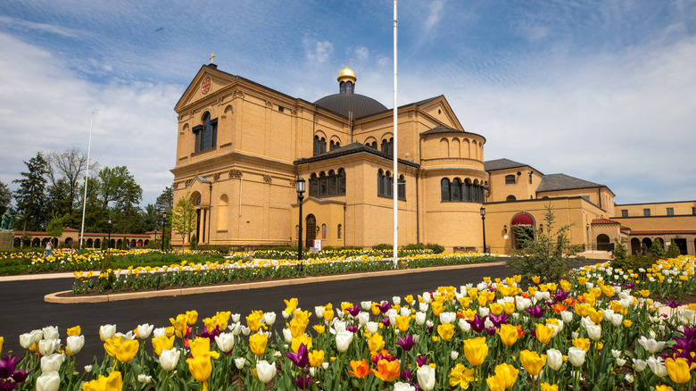 The Franciscan Monastery and gardens in Washington, D.C.'s Brookland neighborhood