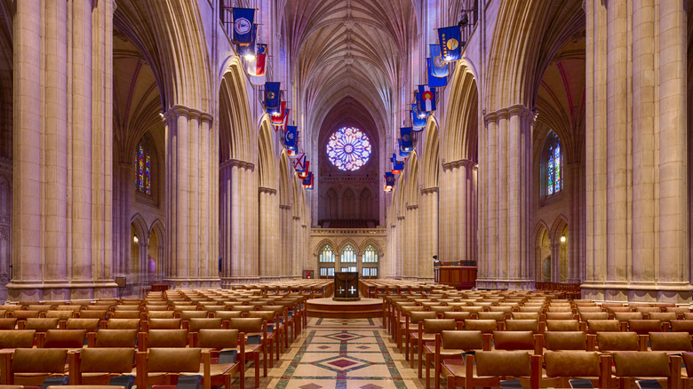View of the Washington National Cathedral's Nave