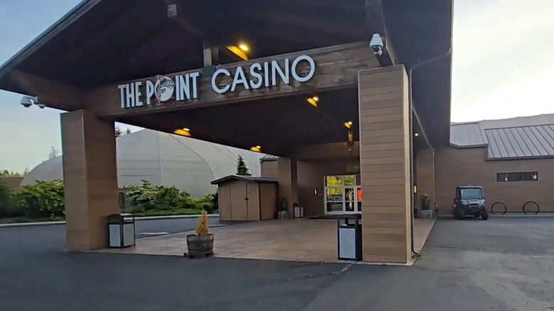 The Point Casino entrance.
