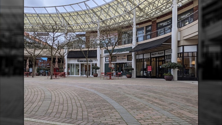 Downtown shopping center in Redmond, Washington