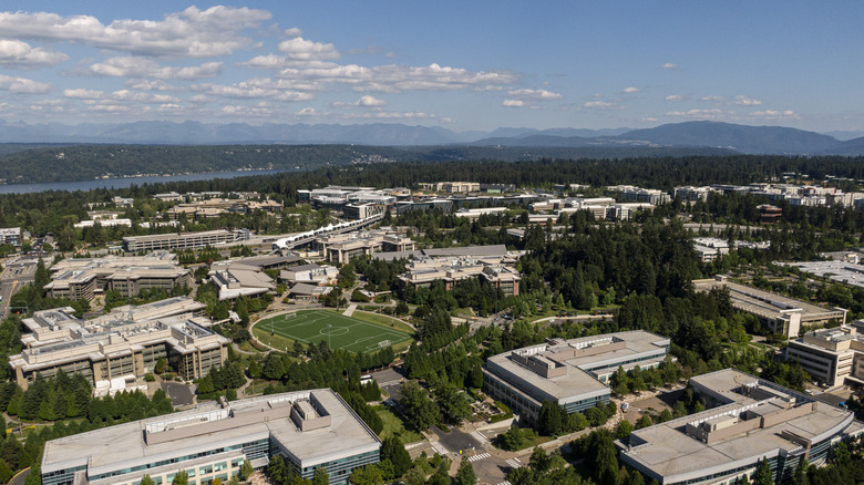 Microsoft headquarters in Redmond, Washington