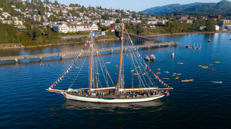 Schooner Zodiac, the location of "Beats on the Bay"